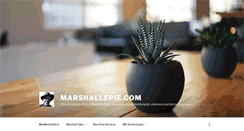 Desktop Screenshot of marshallepie.com